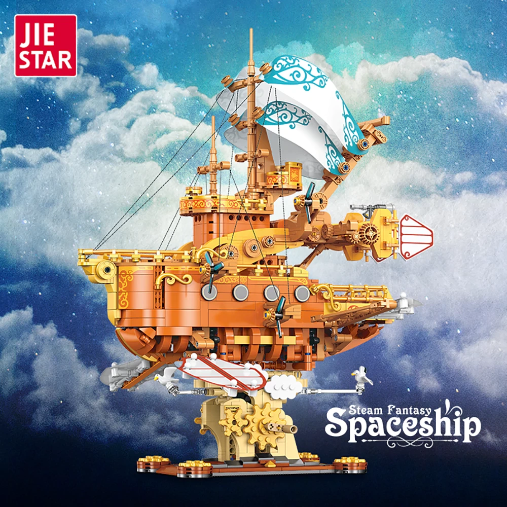 JIESTAR JJ9176 Steam Fantasy Spaceship Technic