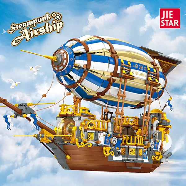 Jiestar JJ9126 Steampunk Airship Technic