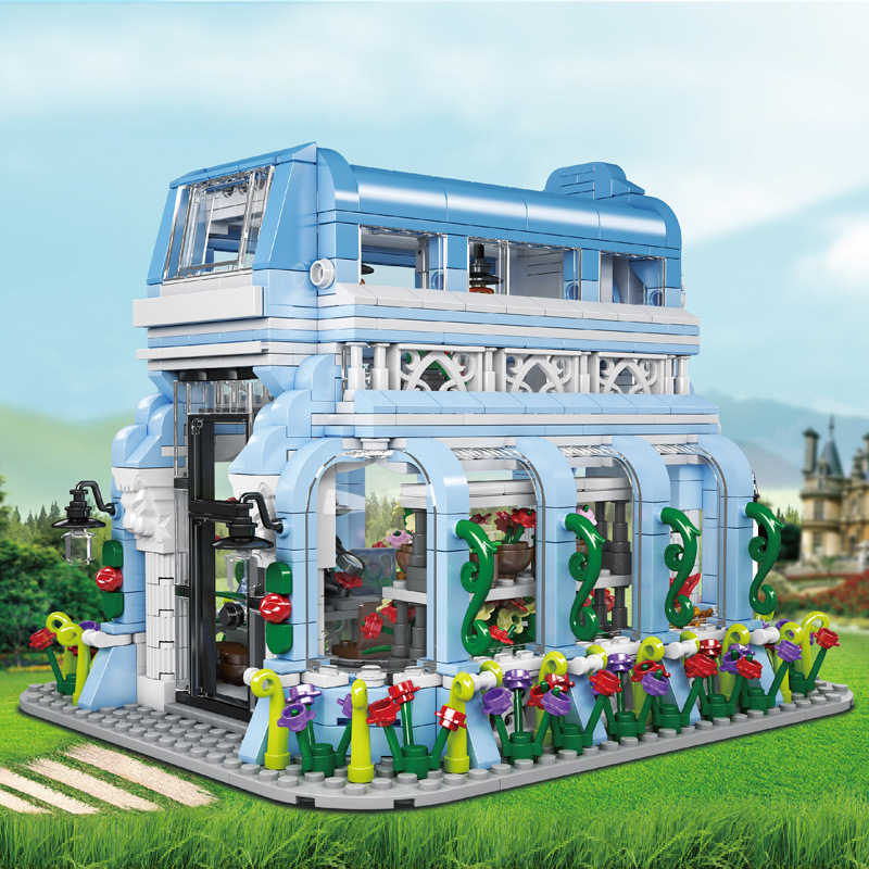 Mould King 16048 Creator Expert Modular Buildings Botanical Garden Building Blocks 1289pcs Bricks Toys From China Delivery.