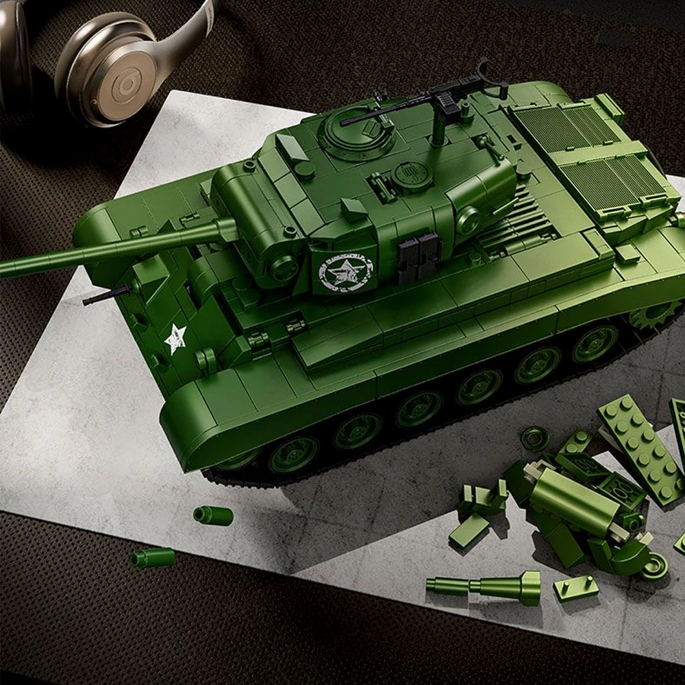 12GO 97011 M26 Pershing Tank Military
