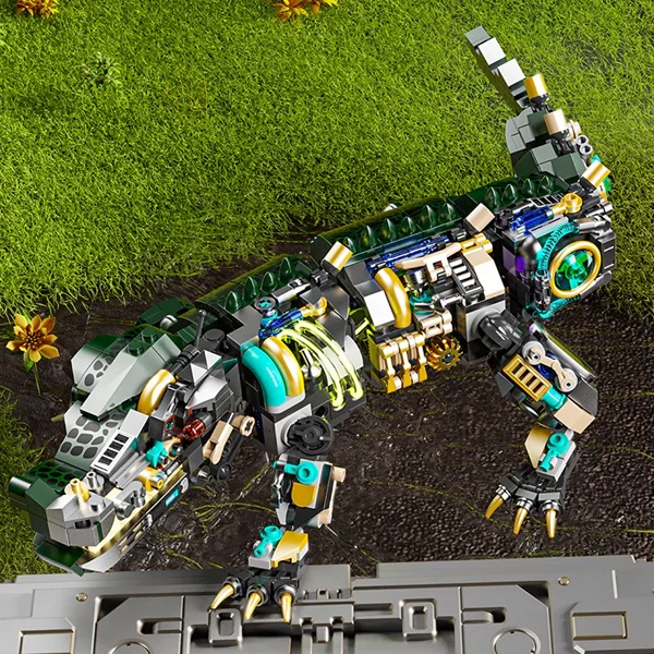 MJI 13056 Building Blocks Crocodile Creator Expert