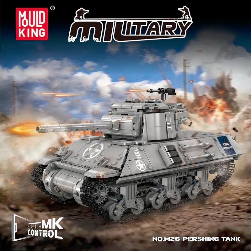 MouldKing 20034 M26 Pershing Tank Military