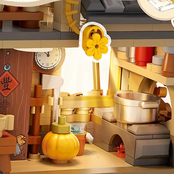 [Pre-sale] [Mini Micro Bricks] LOZ 1379 Autumn House Modular Buildings