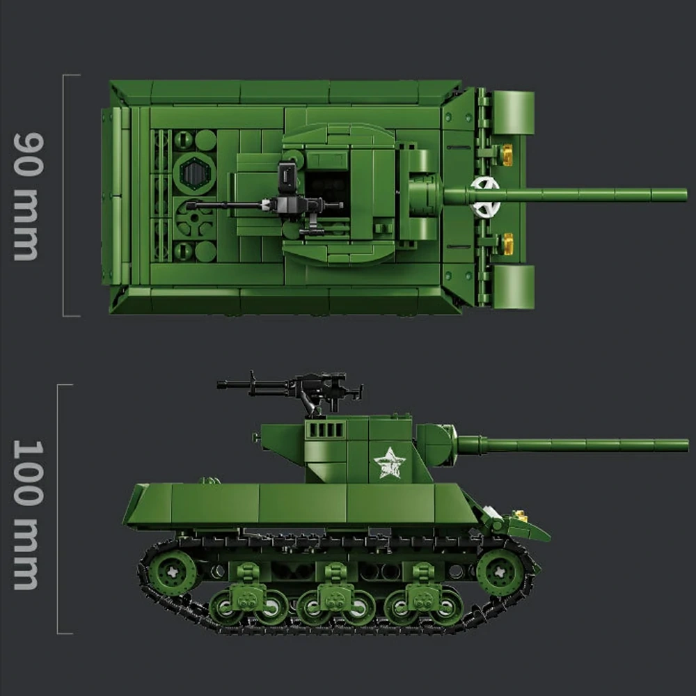 Leyi 66082 M36 TANK OESTROYER Military