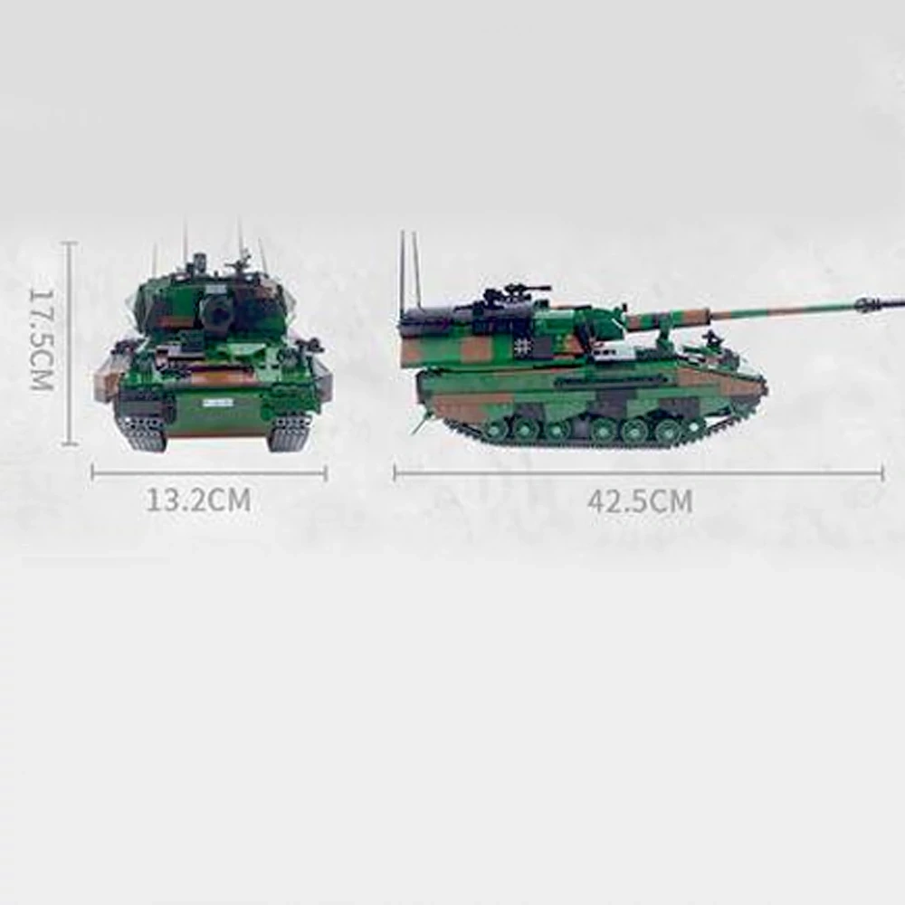 XINGBAO XB-06047 Panzerhaubitze 2000 Tank Military
