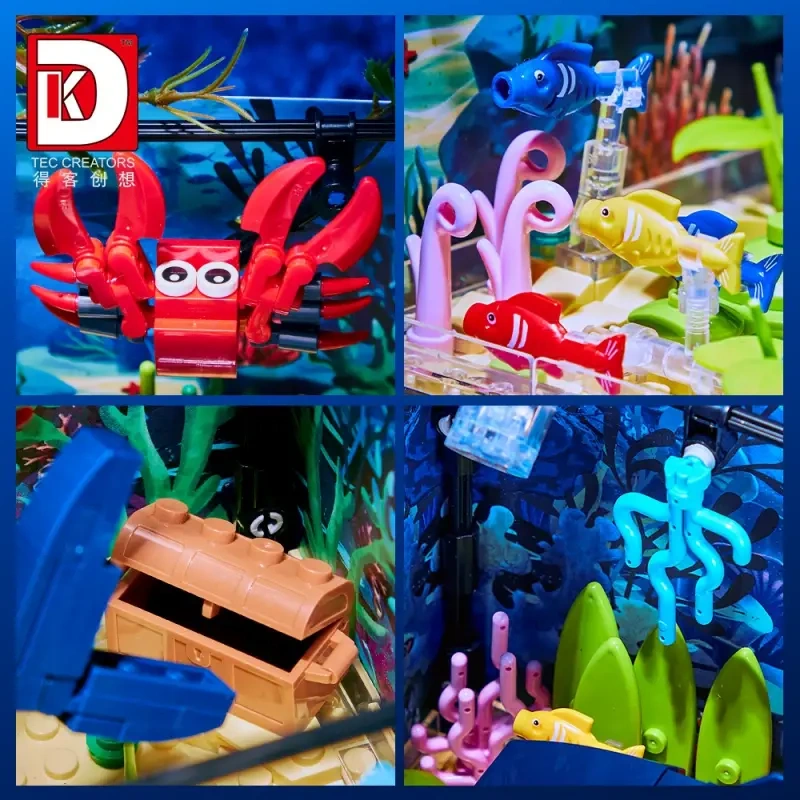 DK 7020 AQUARIUM SERIES SHARK TANK Creator Expert