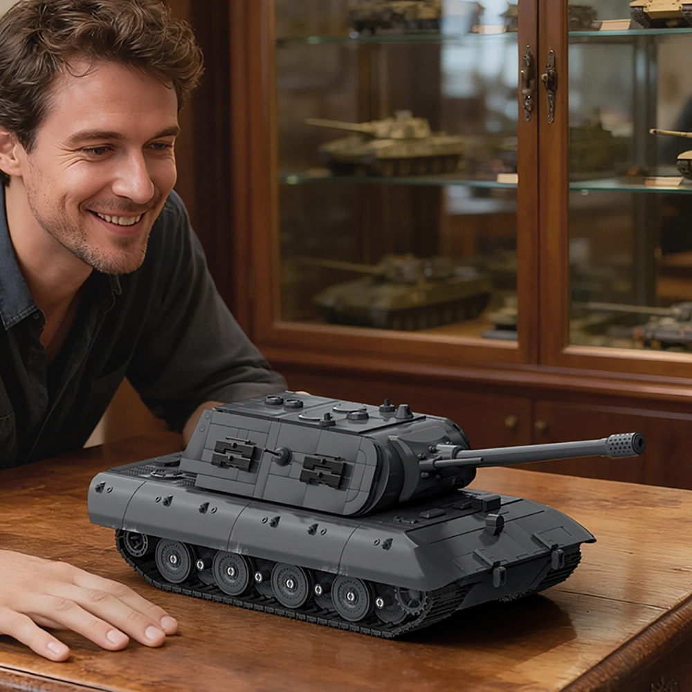 12GO 97020 E-100 Heavy Tank 1:28 Military