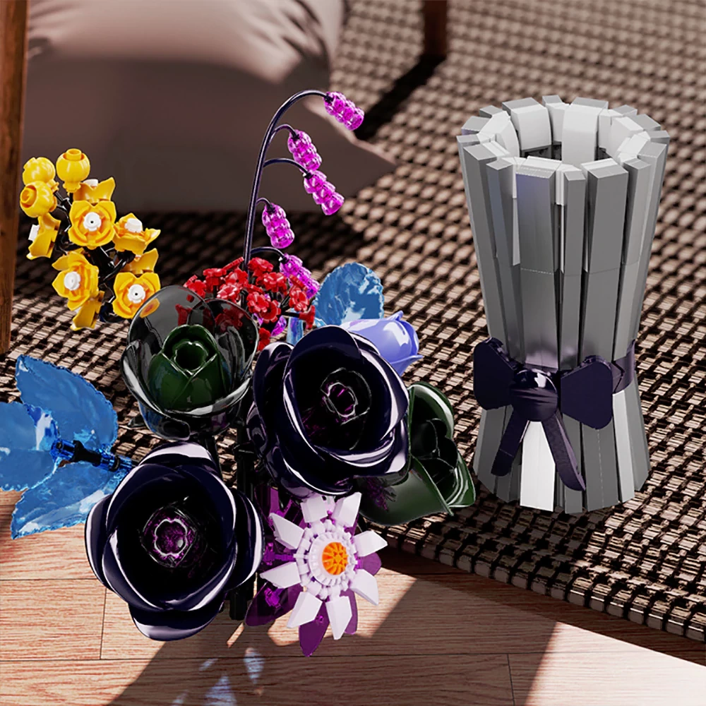MJI 13039 FLOWER BUILDING BLOCK Creator Expert