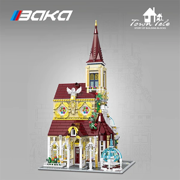 LEGO MOC BAKA 33203 Rosary Abbey Modular Buildings