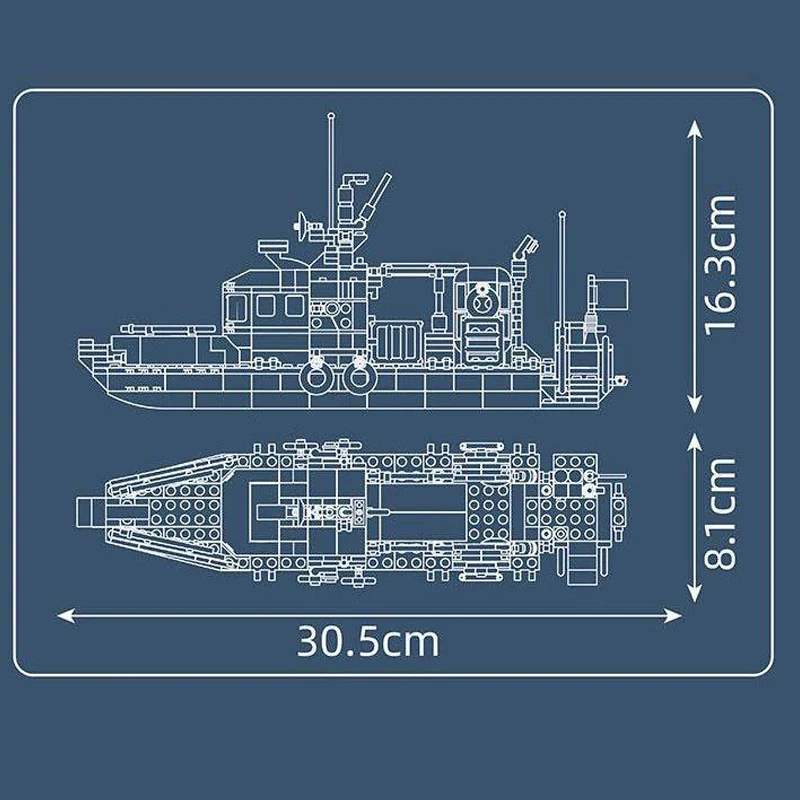 MouldKing Bustling Freeport Series Technic