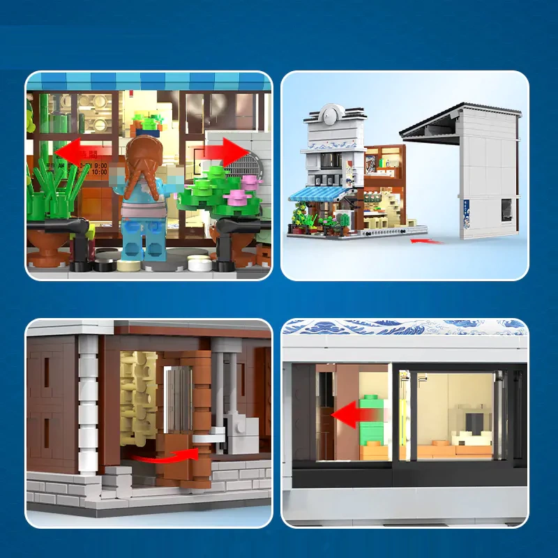 CaDA C66018 Japanese Style Sushi Restaurant Modular Buildings Europe Warehouse Express