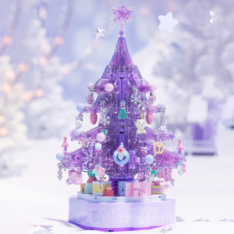 [With Light] SEMBO 605029 Fantasy Christmas Tree Christmas Series Seasonal