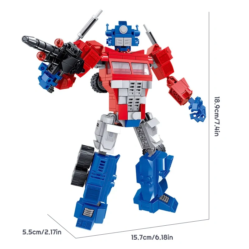 ZHEGAO QL0733 Optimus Prime Morphing Mecha Movie