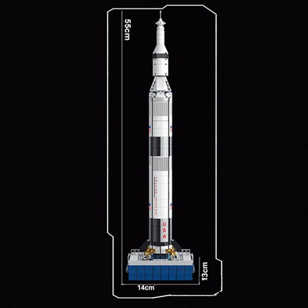 GAOMISI T2053 APOLLO SATURN V Technic