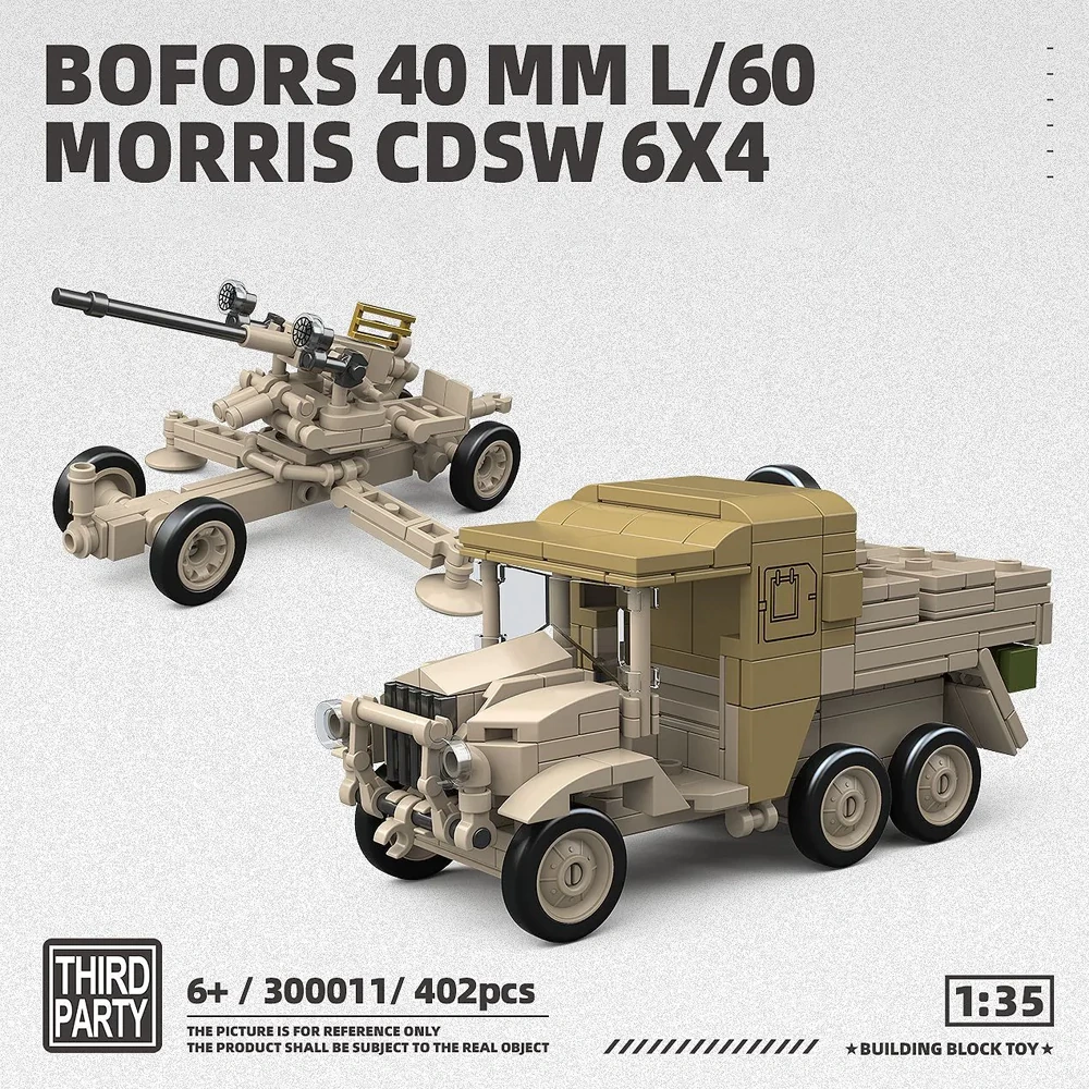 ThirdParty 300011 Bofors 40 MM L/60 Morris CDSW 6X4 Military