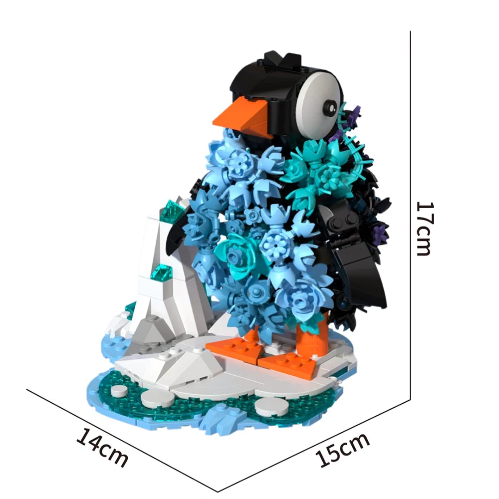 Iambrick 31105 IceBloom Penguin Creator Expert