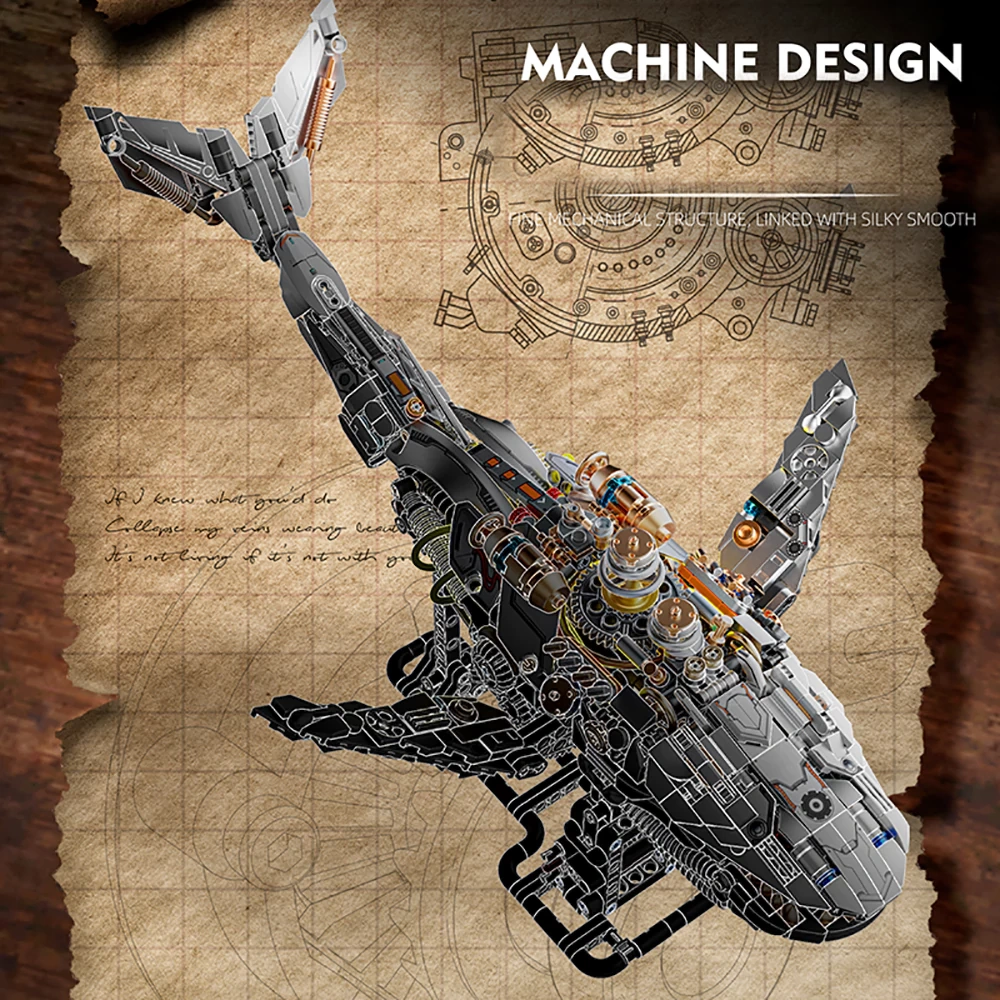 MJI 13059 Semi Mechanical Whale Creator Expert