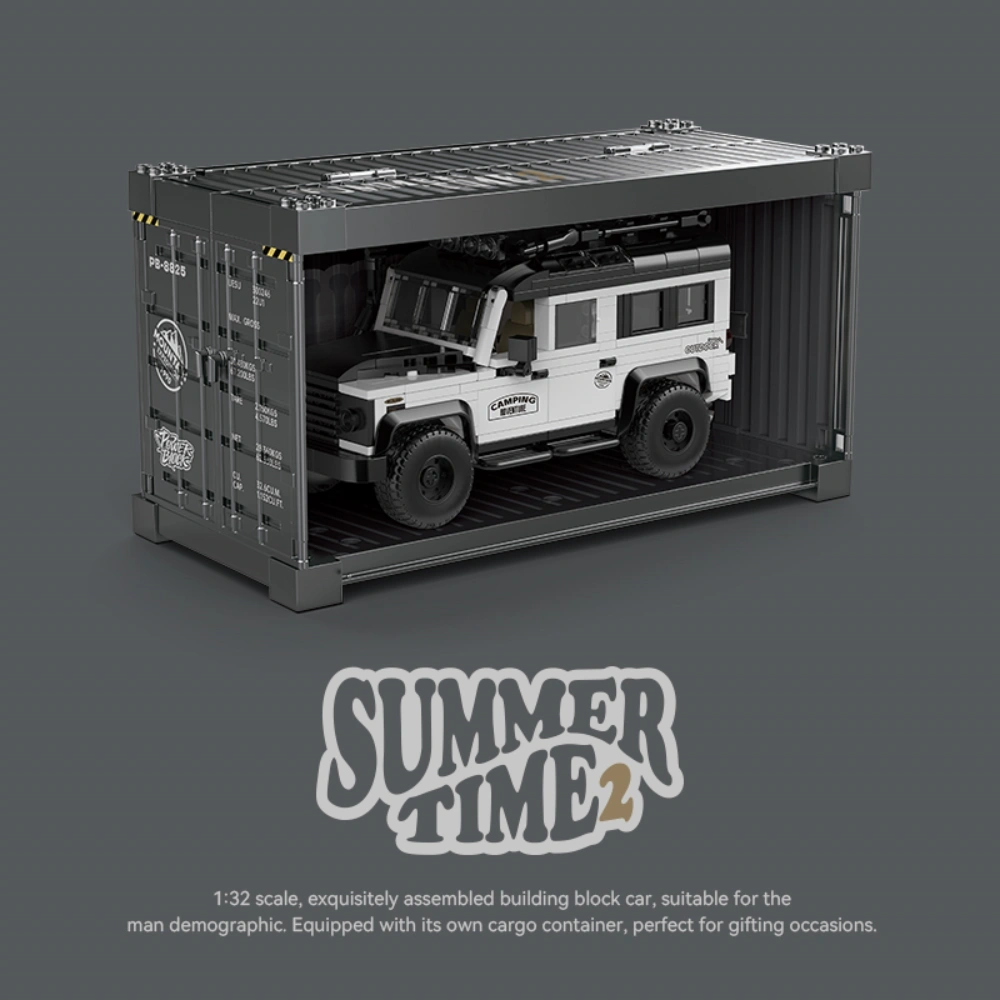 [Pre-sale] PowerBlock PB8825 White Off-Road Vehicle Technic