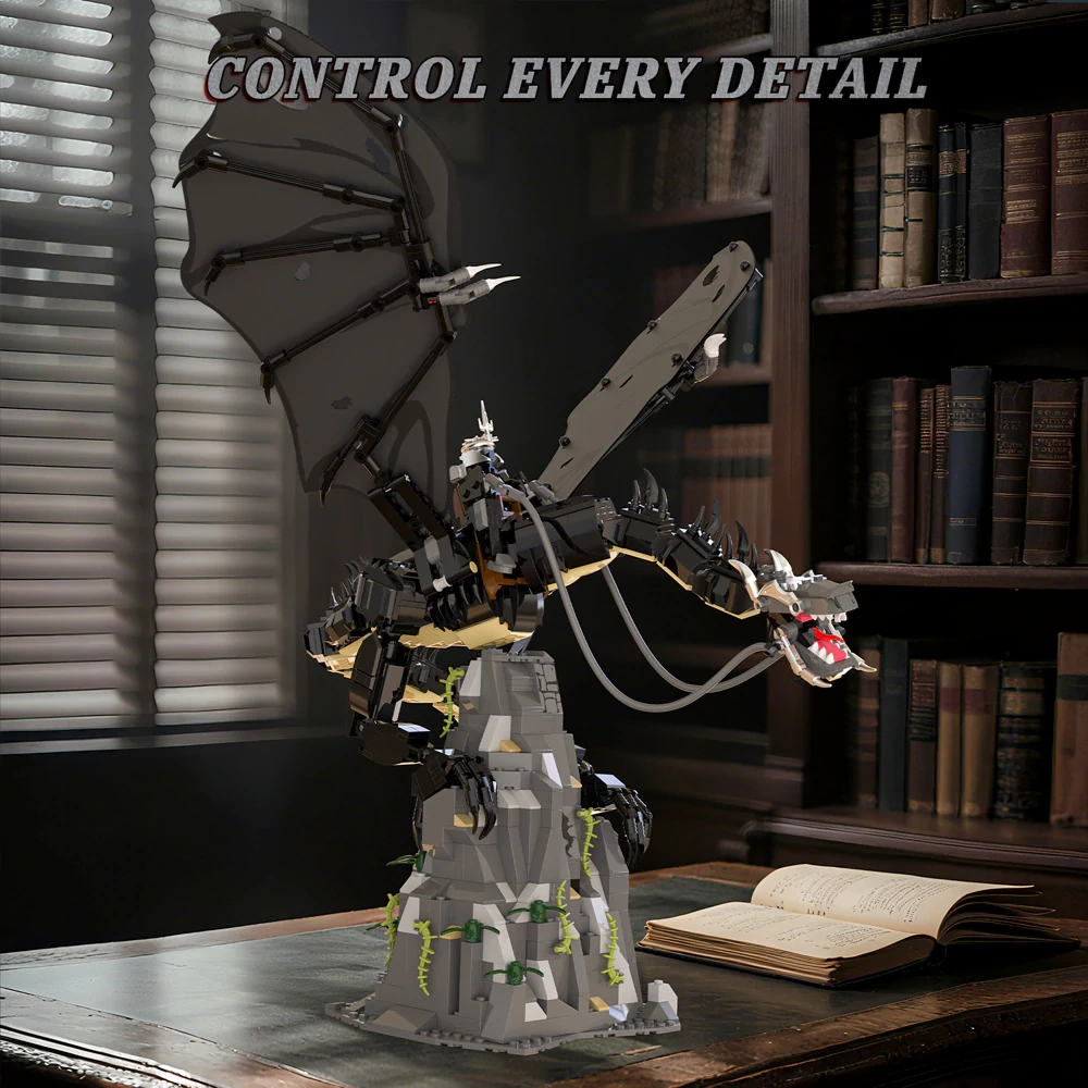 Xbert 66150 THE BLACK BEAST Monster Dinosaur
