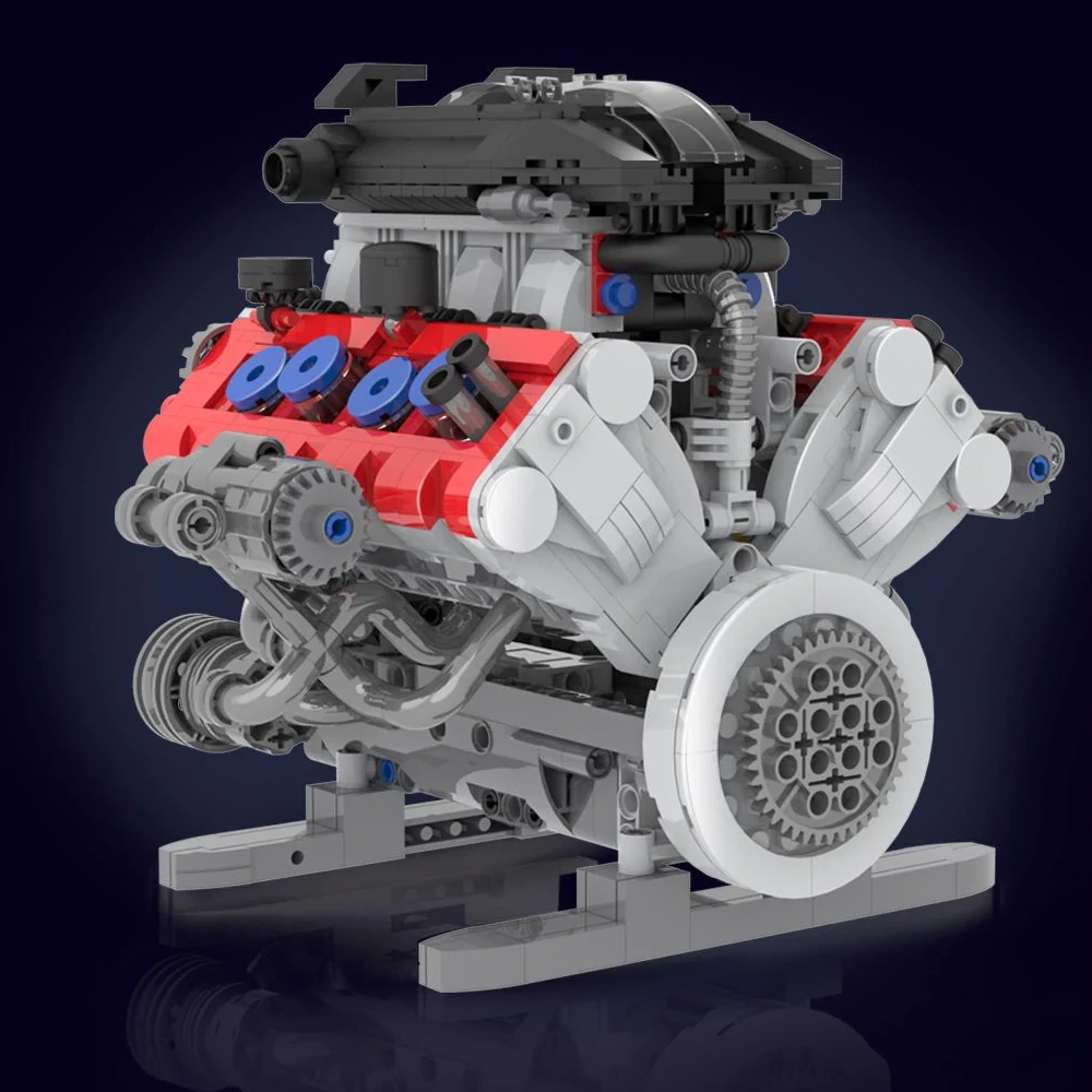 FreeTribe 36302 Ferrari SF90 Engine Technic
