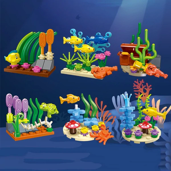 JIESTAR Submarine landscape miniature scene Creator Expert