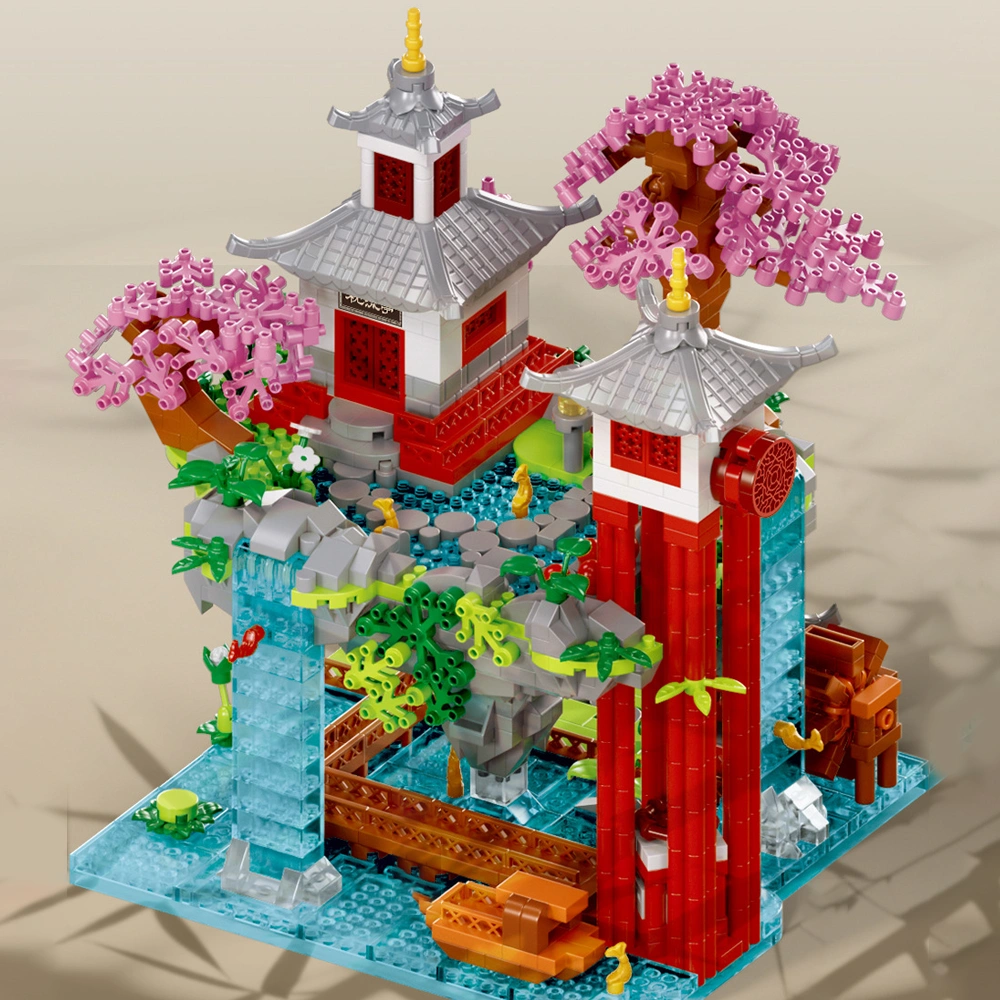 [Mini Micro Bricks] MOYU MY92060 Peach Blossom Paradise Modular Buildings