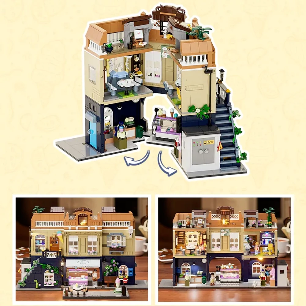Funwhole F9078 Gelato Store Modular Buildings