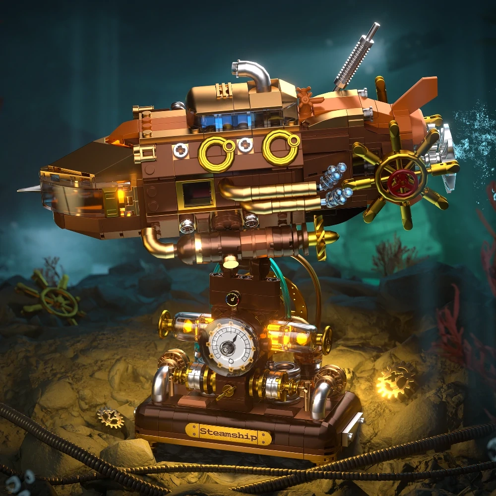 Iambrick 30702 Steamship of the Abyss Technic