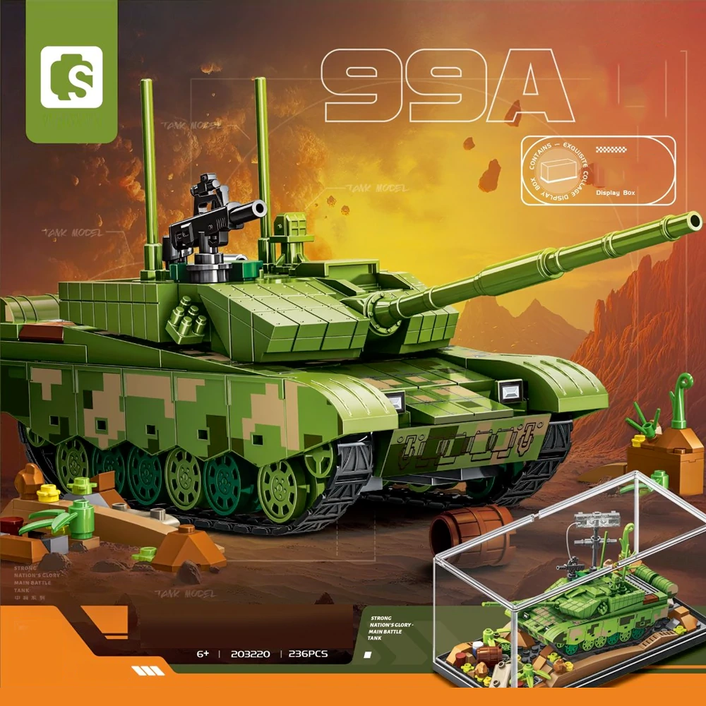 SEMBO 203220 99A Main Battle Tank Military