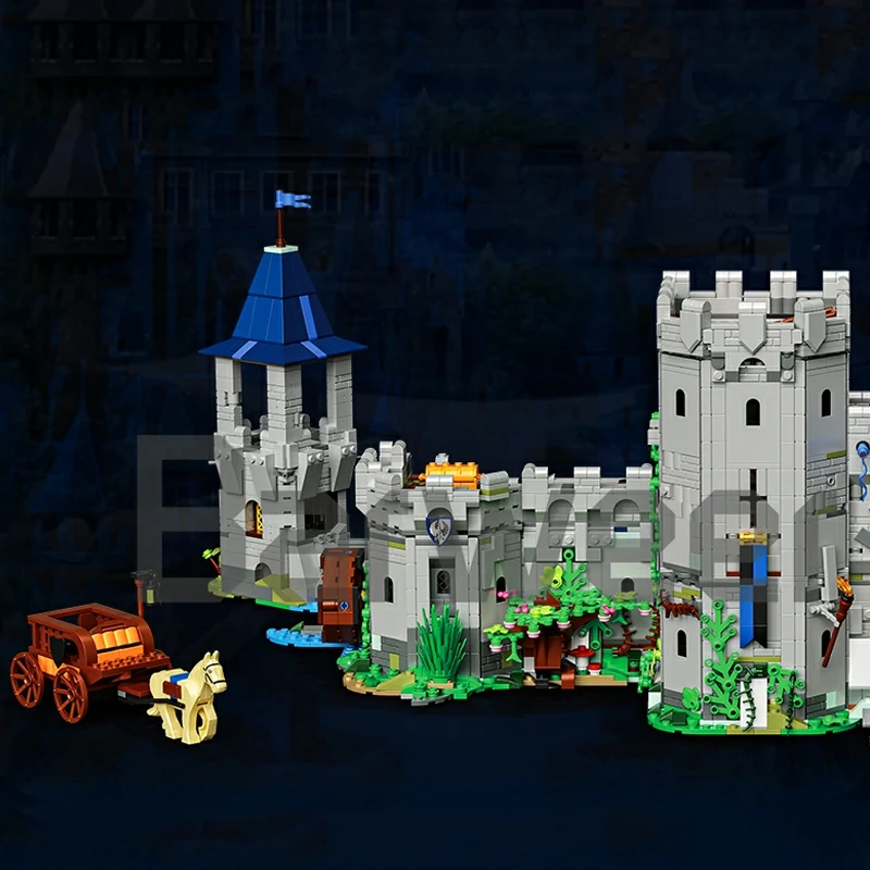 [Pre-sale] BAKA 33924 Medieval Jungle Castle Modular Buildings