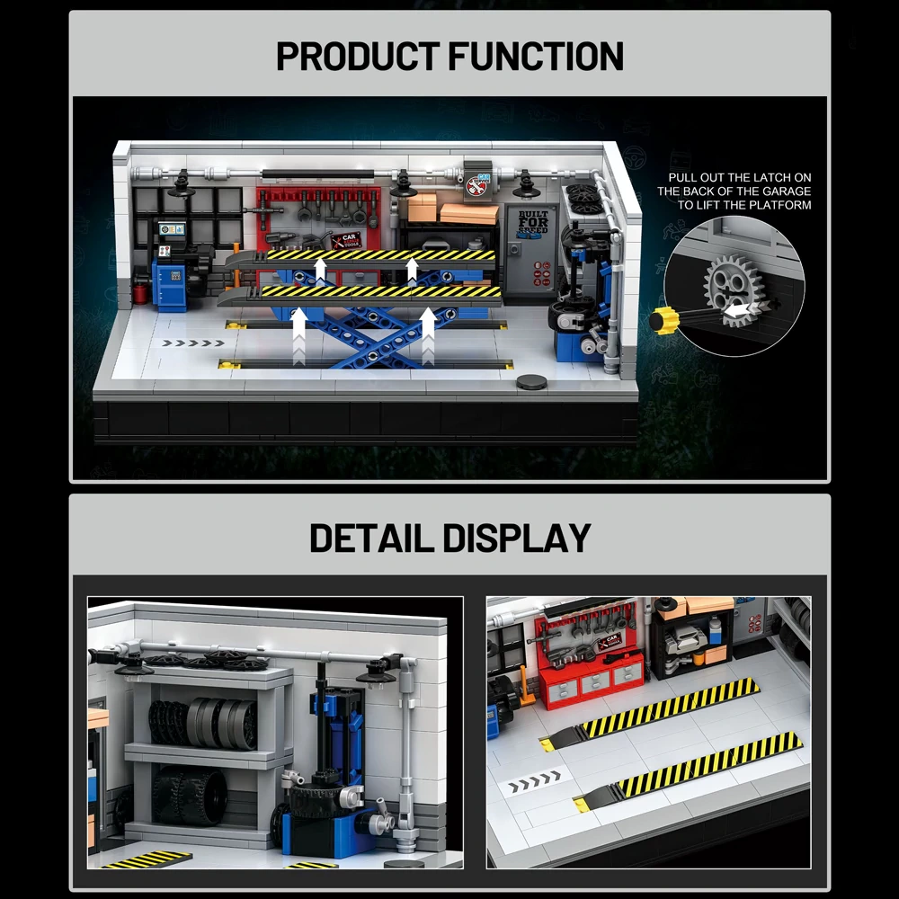 CBOX JD101 VINTAGE GARAGE Creator Expert