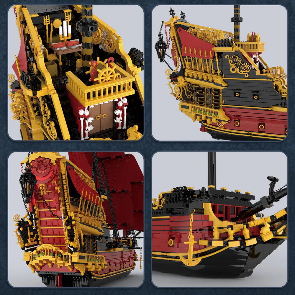 Revenge Sailing Ship LEGO Set for Ship Builders