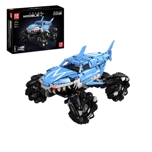 [With Motor] MouldKing 18032 Monster Truck Megalodon Technic