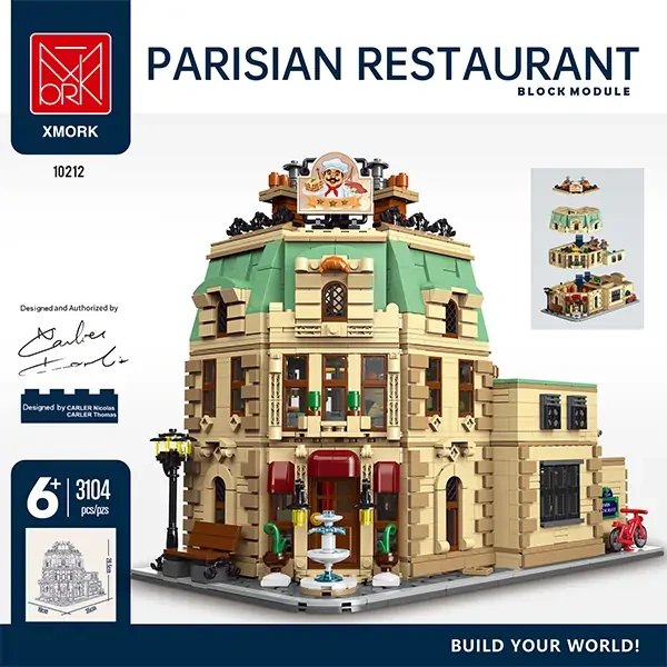 [Deal] XMORK 10212 Ratatouille Gusteau's Parisian Restaurant Modular Buildings