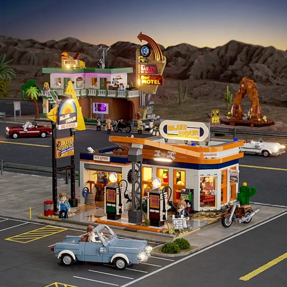 Funwhole F9065 Highway Gas Station Modular Buildings