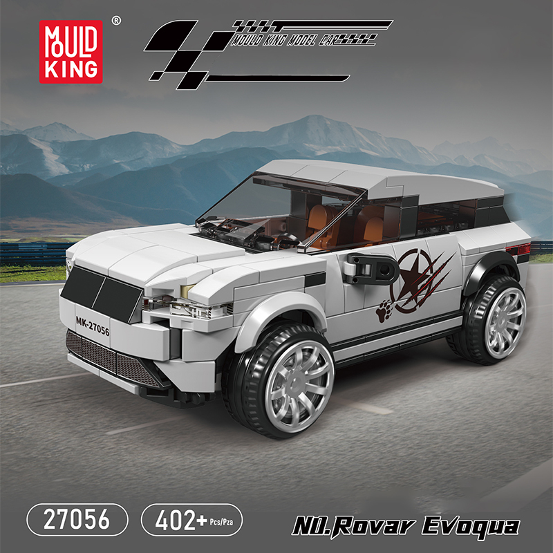 [With Display Box] Mould King Model Car Super Racers Speed Champions Collection 2