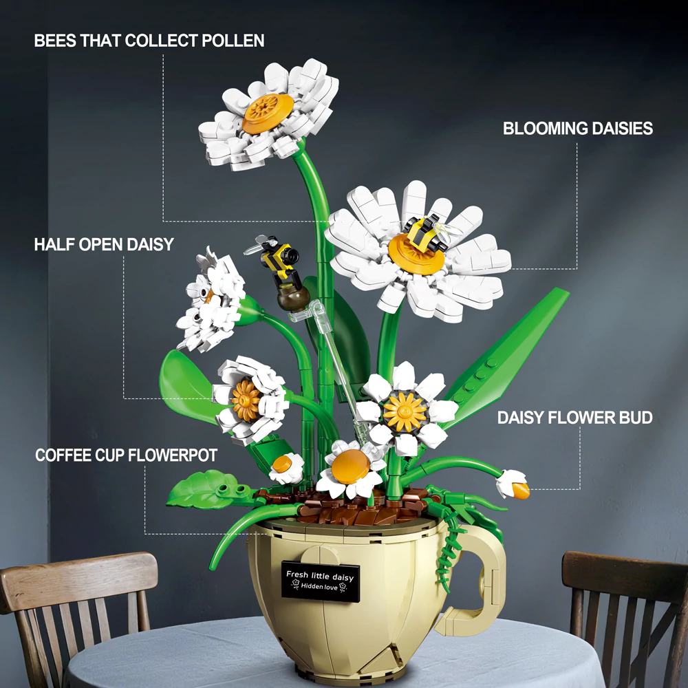 DK 3035 Coffee Cup Daisy Creator Expert