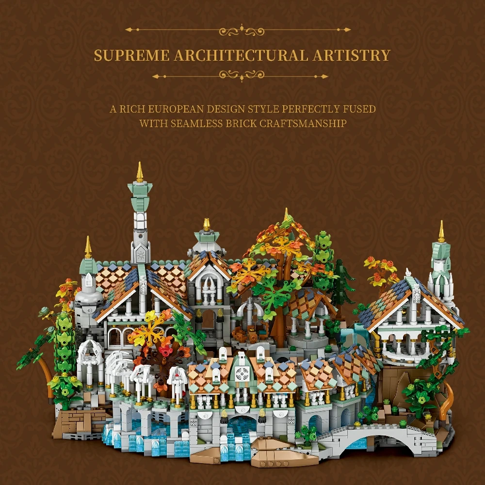 Reobrix 55015 Duskvale Sanctum The Lord of the Rings Modular Buildings