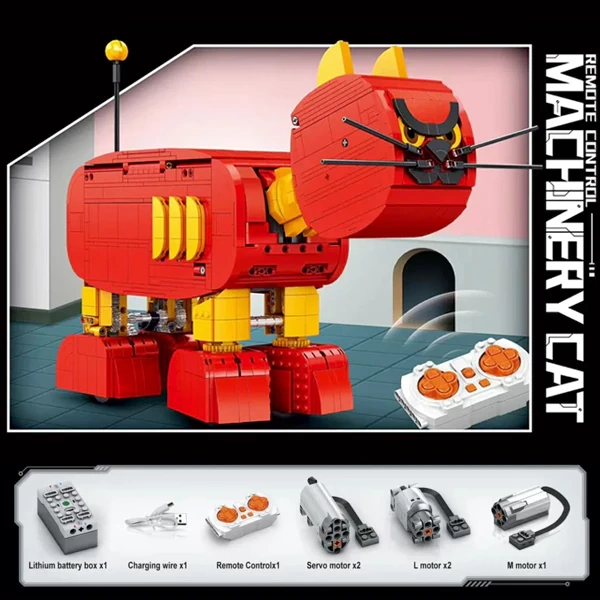 [Pre-sale] [With Motor] CBOX JD049 Tom and Jerry Remote control Mechanical Cat Movie