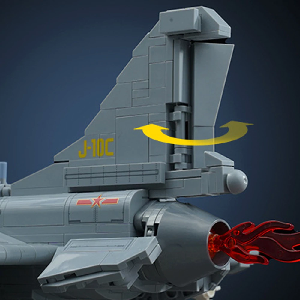 Keeppley 23030 J-10C Fighter Military