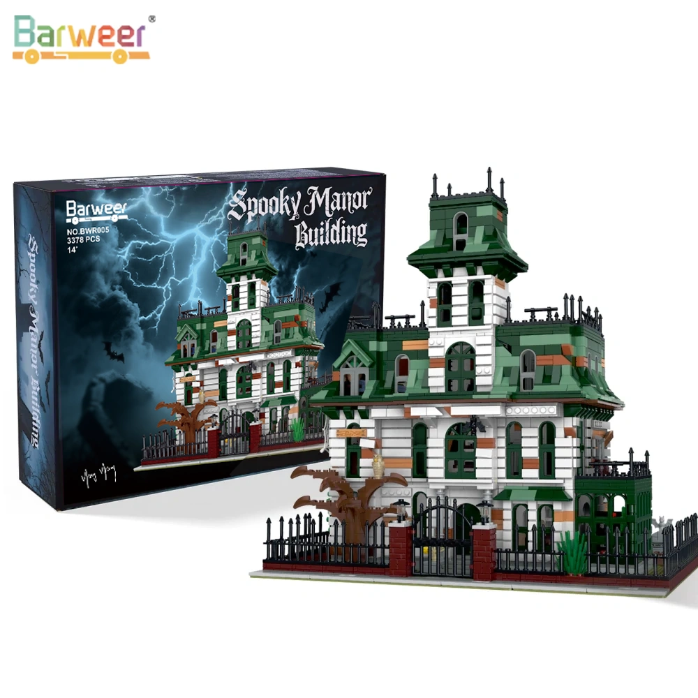 Barweer BWR005 Spooky Manor Building The Addams Family Modular Buildings