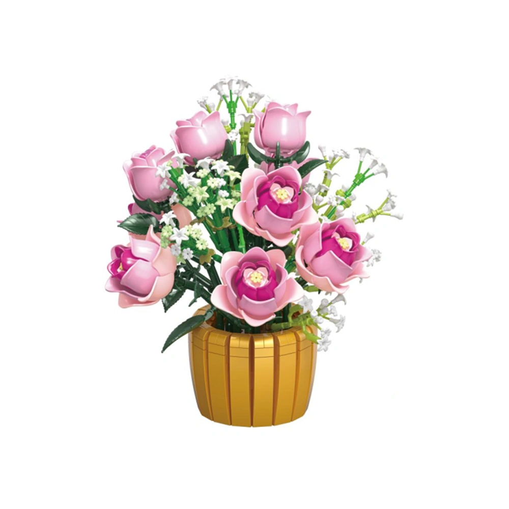 FreeTribe 11013 Pink Roses Creator Expert