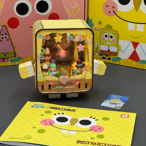 AREA-X SpongeBob SquarePants Patrick Star Sweetheart Party Movie & Game