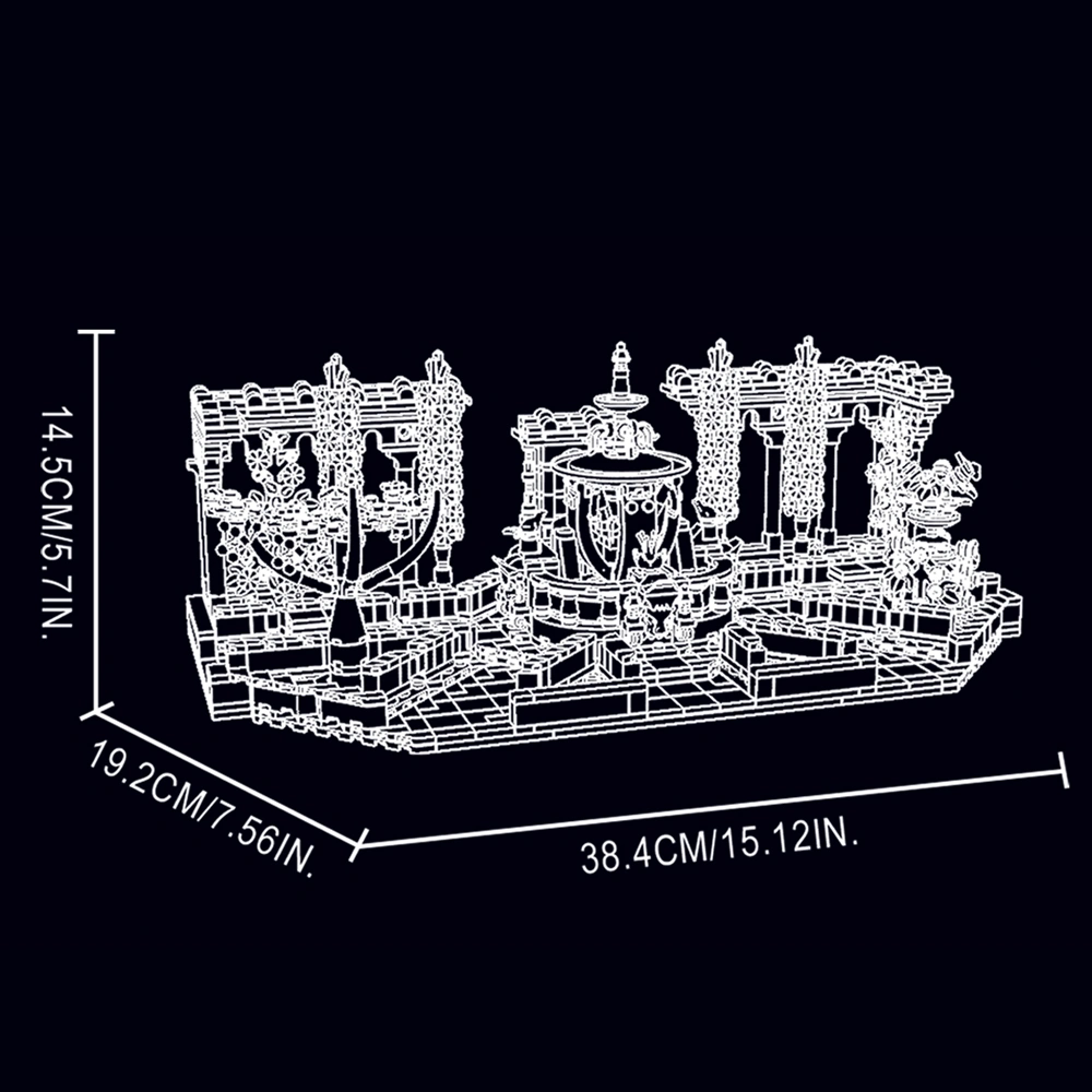 JIESTAR 57032 Fountain Square Modular Buildings
