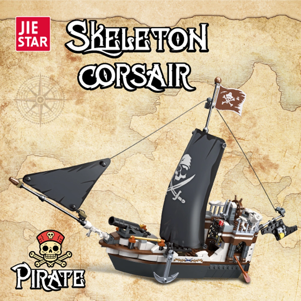 JIESTAR 59150 Skeleton Corsair Pirates