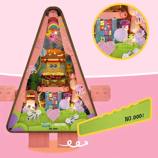 AREA-X SpongeBob SquarePants Patrick Star Sweetheart Party Movie & Game