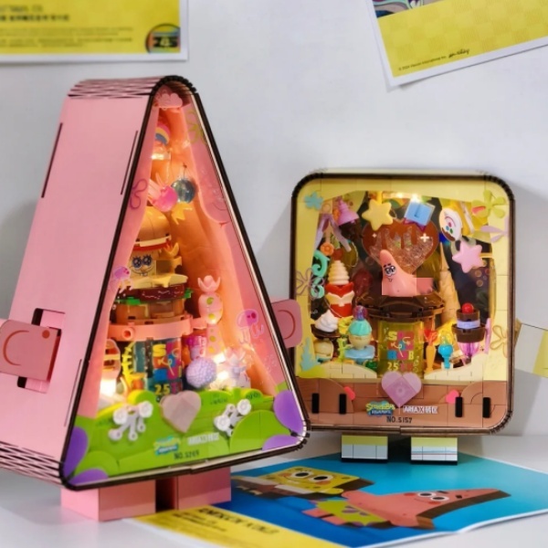 AREA-X SpongeBob SquarePants Patrick Star Sweetheart Party Movie & Game