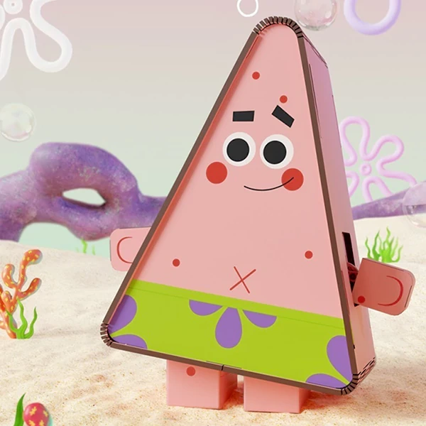 AREA-X SpongeBob SquarePants Patrick Star Sweetheart Party Movie & Game