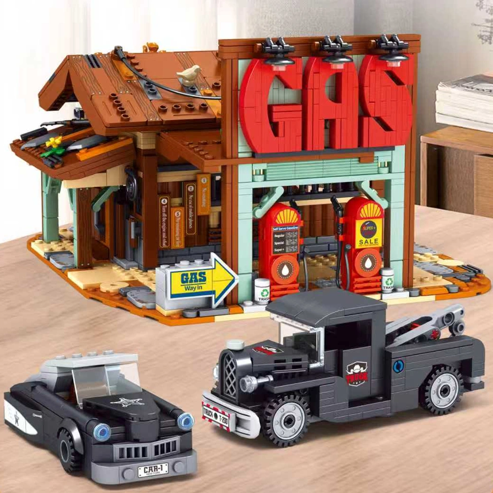 CBOX JD111 Cowboy City Gas Station Modular Buildings