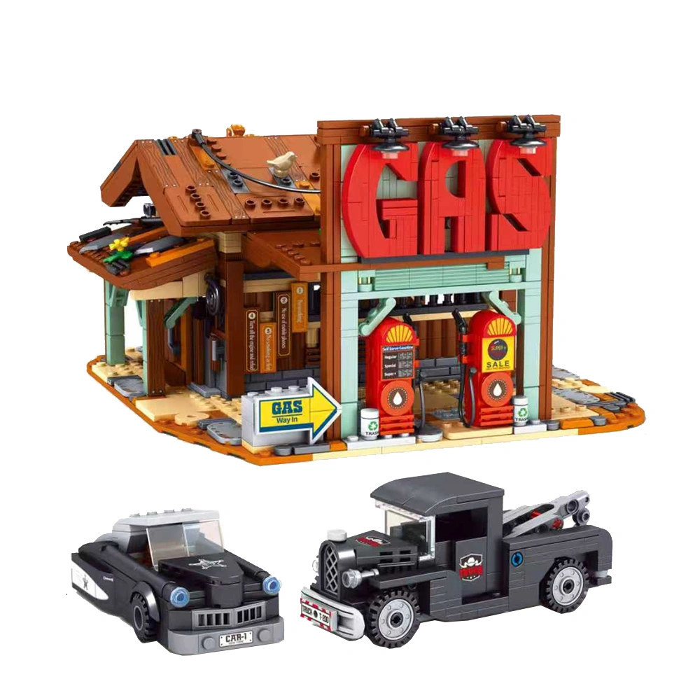 CBOX JD111 Cowboy City Gas Station Modular Buildings